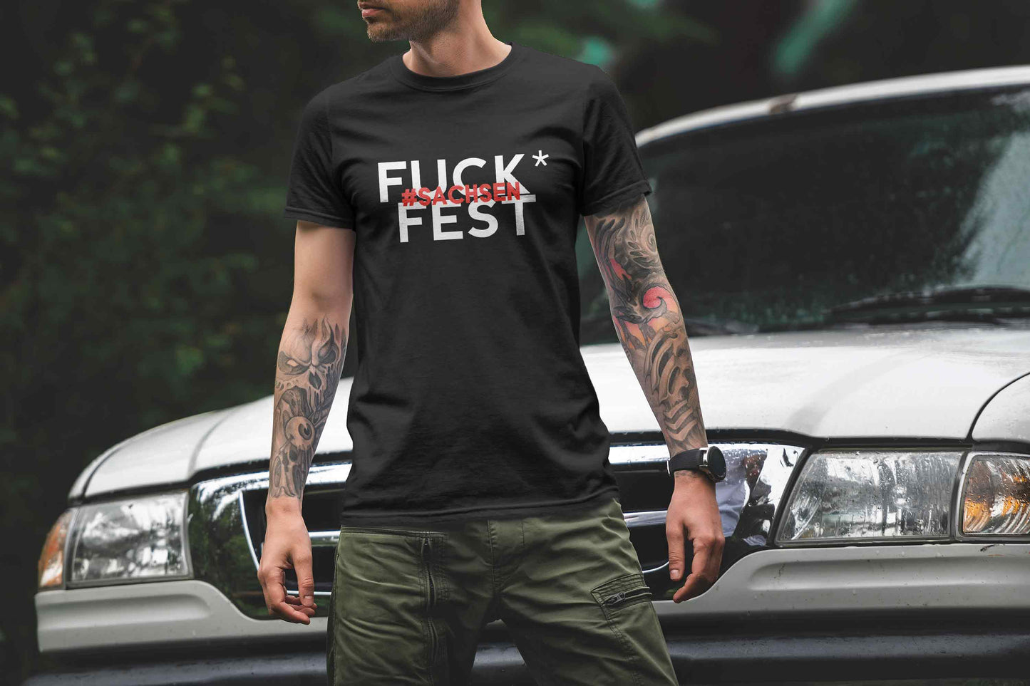 T-Shirt - FUCK*FEST #SACHSEN