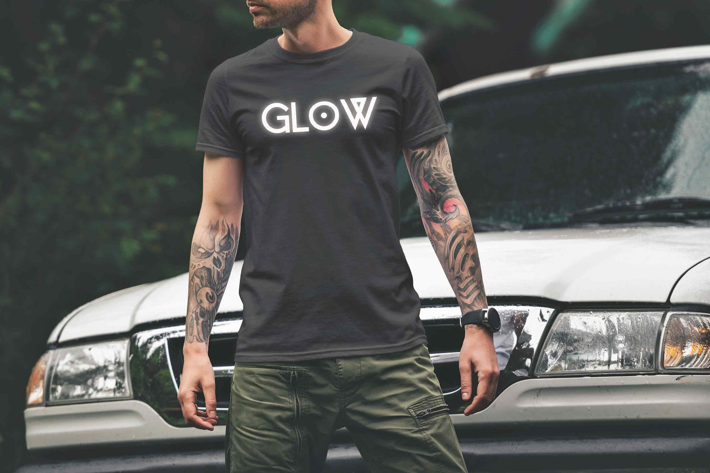 T-Shirt - GLOW *fluoreszierend*