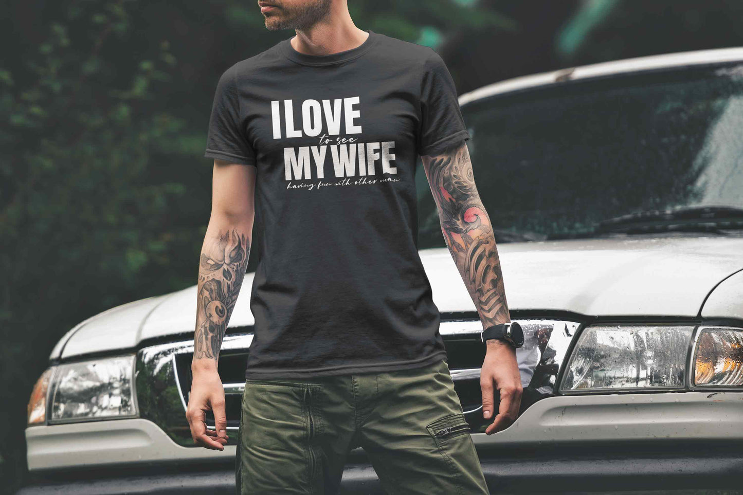 T-Shirt - I LOVE MY WIFE