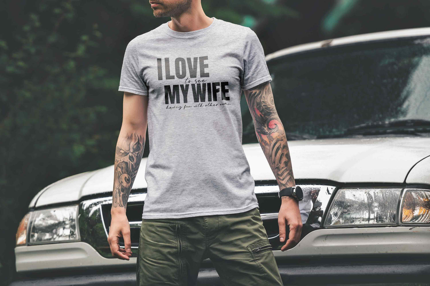 T-Shirt - I LOVE MY WIFE